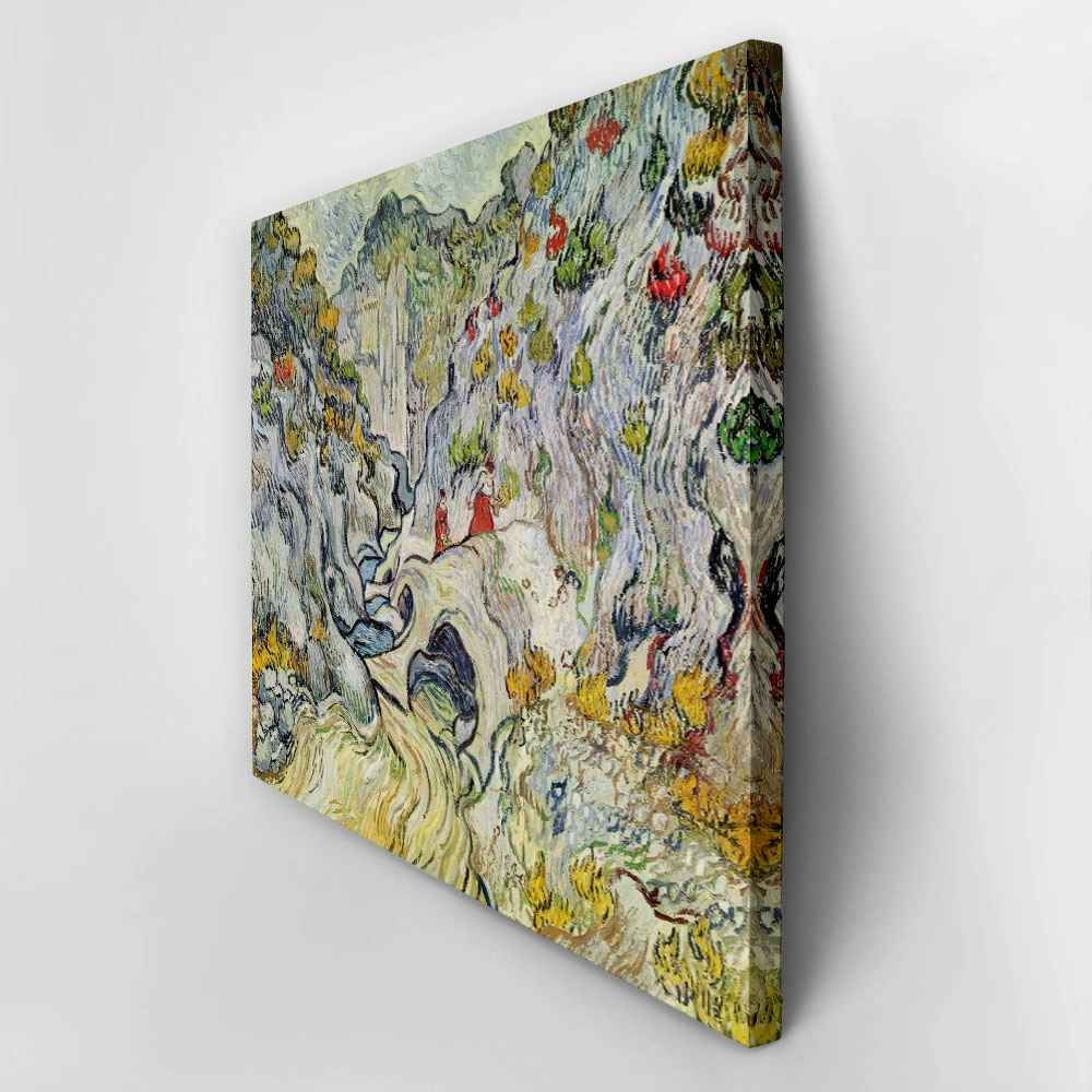 Πινακας σε καμβά VAN GOGH - THE RAVINE OF THE PEYROULETS