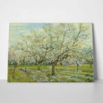 Πινακας σε καμβά VAN GOGH - THE WHITE ORCHARD
