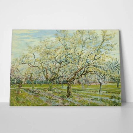 Πινακας σε καμβά VAN GOGH - THE WHITE ORCHARD
