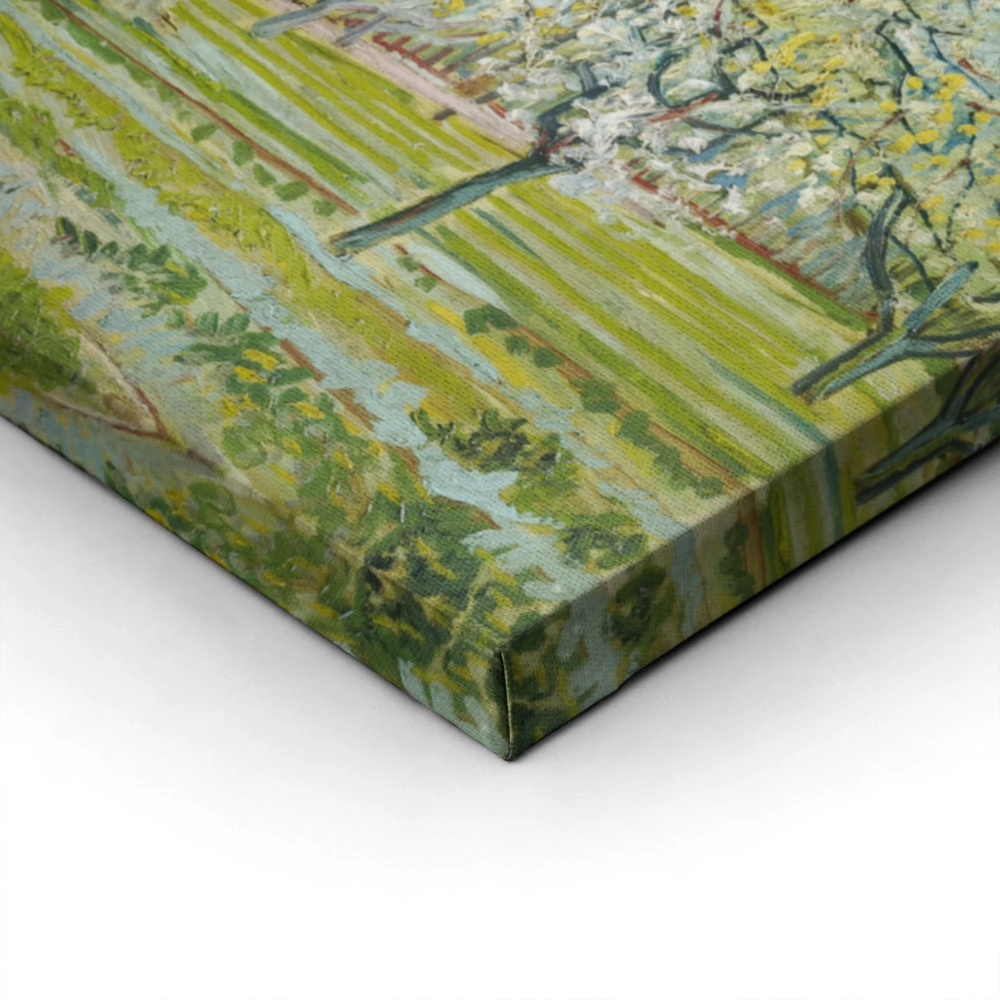 Πινακας σε καμβά VAN GOGH - THE WHITE ORCHARD