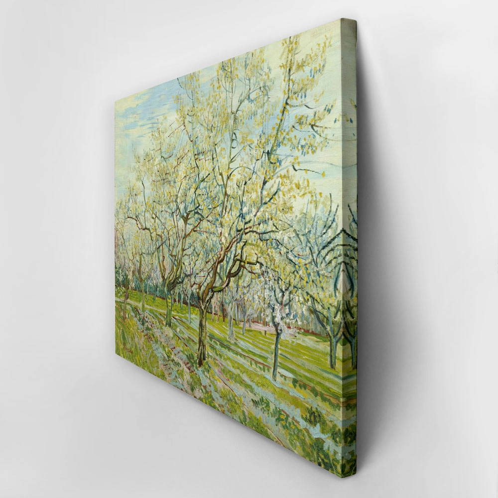 Πινακας σε καμβά VAN GOGH - THE WHITE ORCHARD