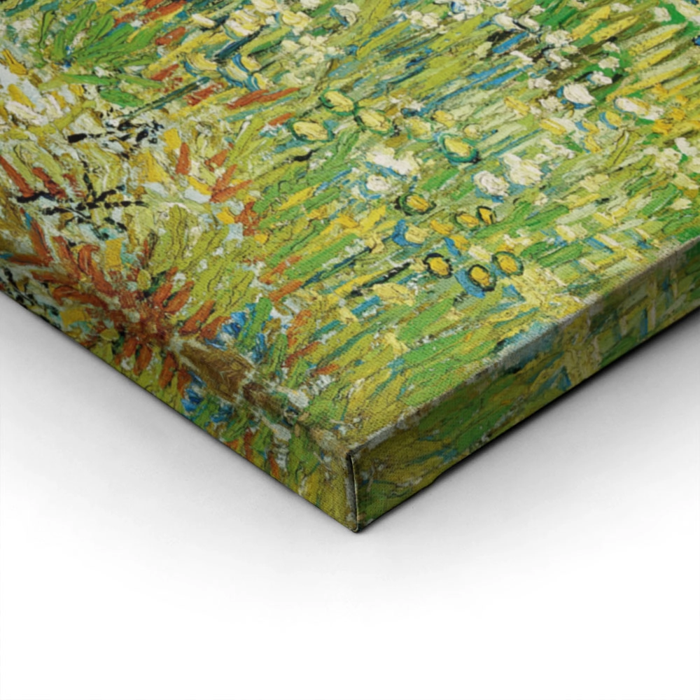 Πινακας σε καμβά VAN GOGH - TREE TRUNKS IN THE GRASS