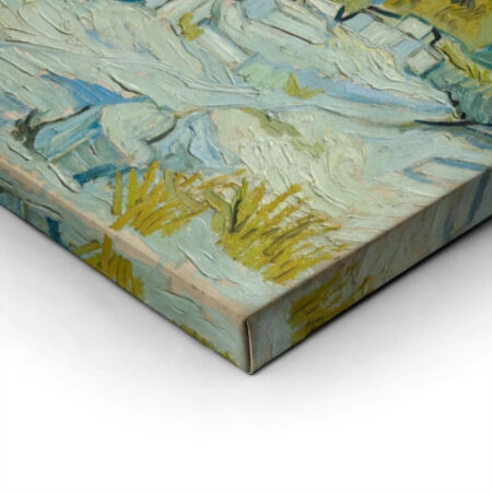 Πινακας σε καμβά VAN GOGH - TWO POPLARS IN THE ALPILLES NEAR SAINT-RÉMY - Vincent Van Gogh Sticky 1