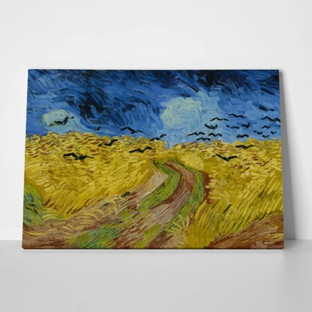 Πινακας σε καμβά VAN GOGH - WHEATFIELD WITH CROWS