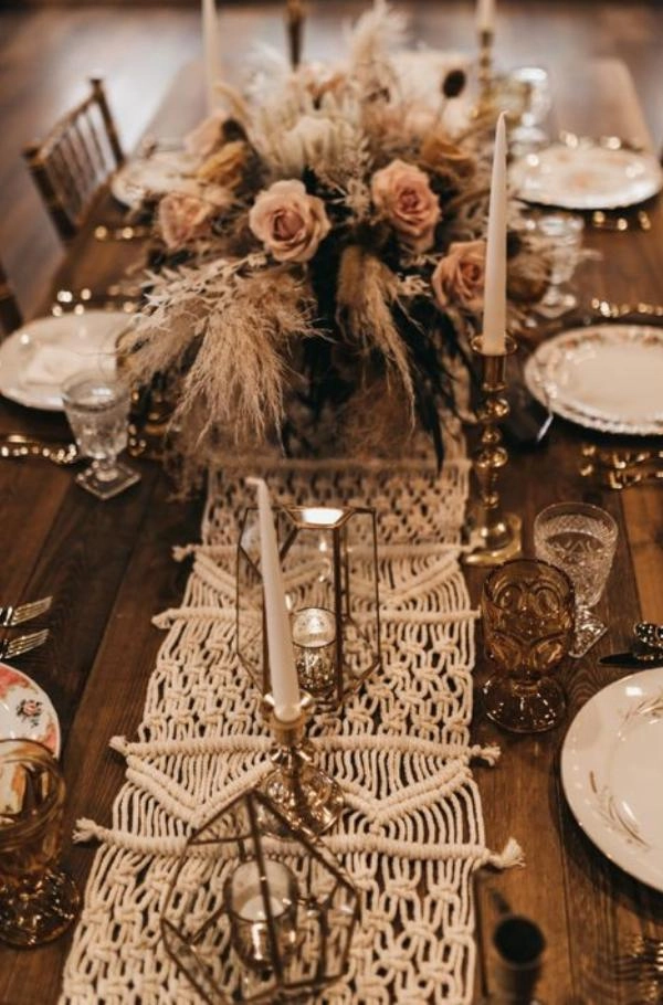 Boho βάπτιση: Μοναδικές ιδέες για ένα ζεστό chic event! 12 Boho Chic Runner