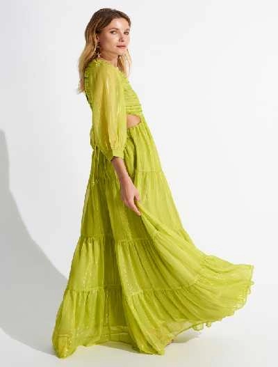 Φόρεμα μακρύ με ιδιαίτερη πλάτη Grass για καλεσμένη σε γάμο