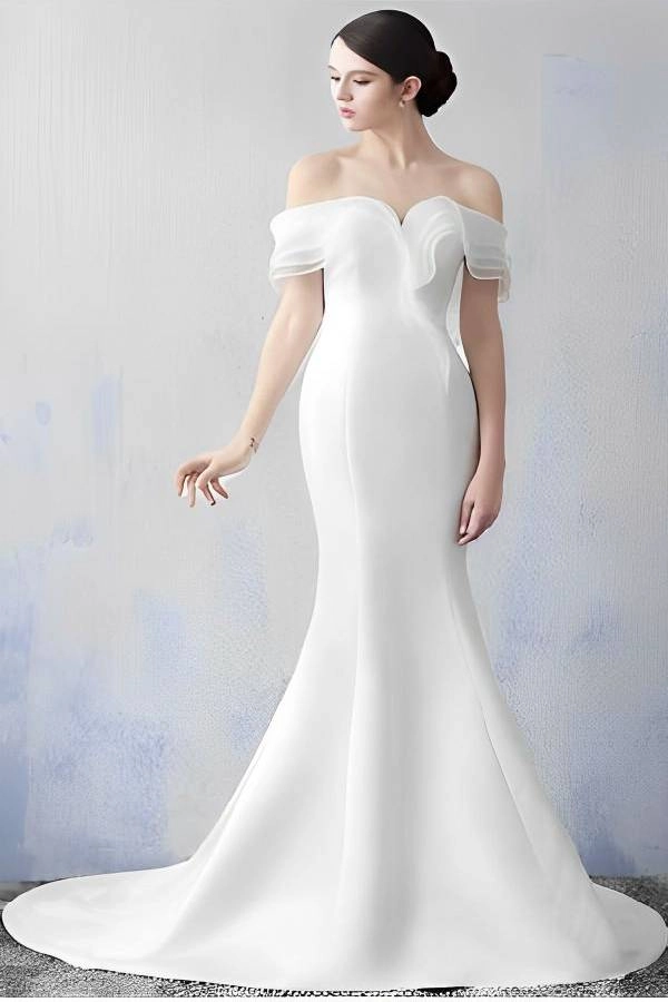 Υπέροχα Νυφικά για πολιτικό γάμο: Επιλέξτε το απόλυτο στυλ! 8 Πανέμορφο απλό νυφικό για πολιτικό γάμο Alexis Georgio