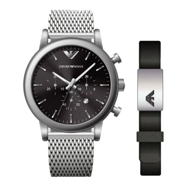 Emporio Armani Set Stainless Steel Bracelet AR80062SET