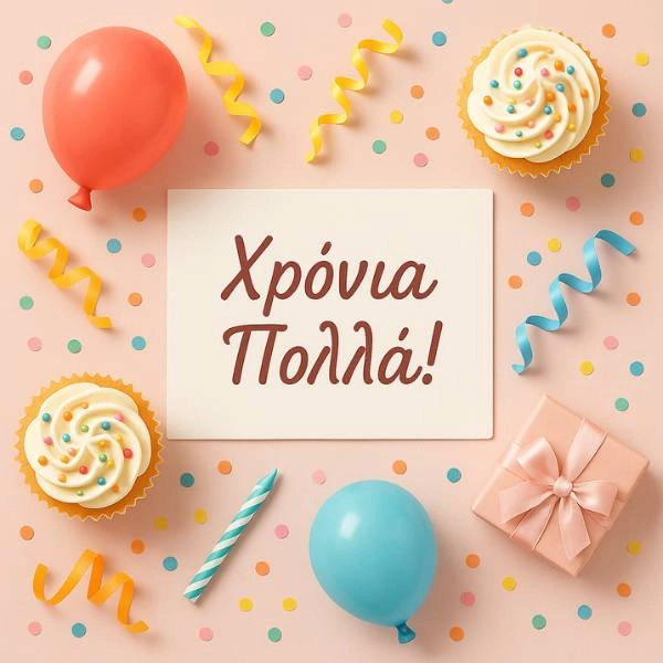 Ευχές για Χρόνια πολλά