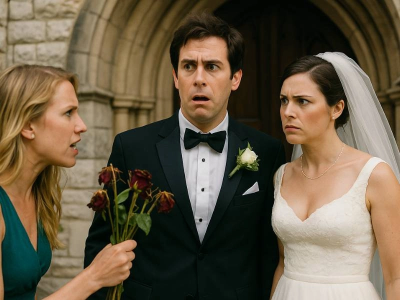 Τα Don’ts του γάμου που κάθε γαμπρός πρέπει να αποφύγει! 4 Πρώην σύντροφος εμφανίζεται απρόσκλητη στον γάμο και φέρνει σε αμηχανία το ζευγάρι έξω από την εκκλησία.