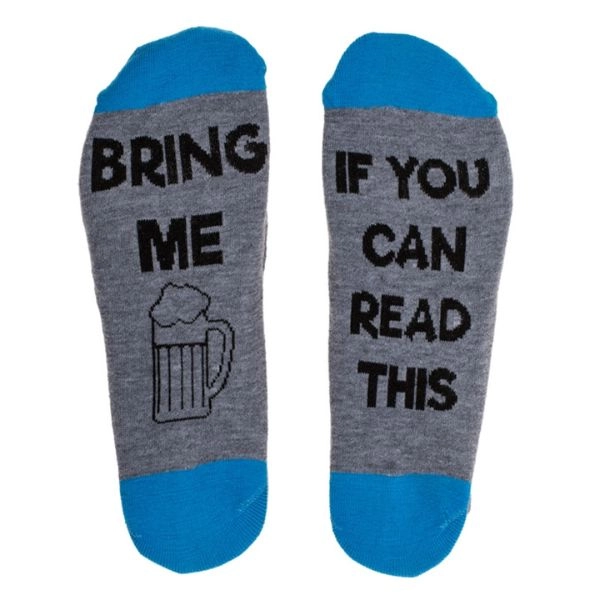 Αστείες κάλτσες unisex - Bring me beer
        loading=