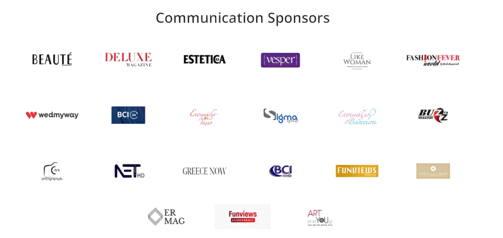 Bridal Expo & BFW 2025: 3.000+ νύφες στο Ζάππειο 13 Χορηγοί επιοκινωνίας Bridal Expo + BFW2025