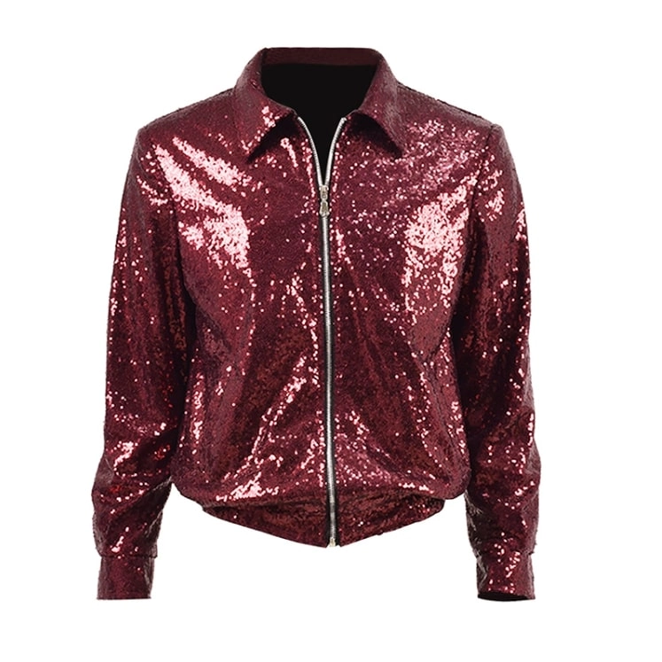 BTSJUNGKOOKピケット Black Oblique Zipper Punk Jacket | Jungkook - BTS - Fashion