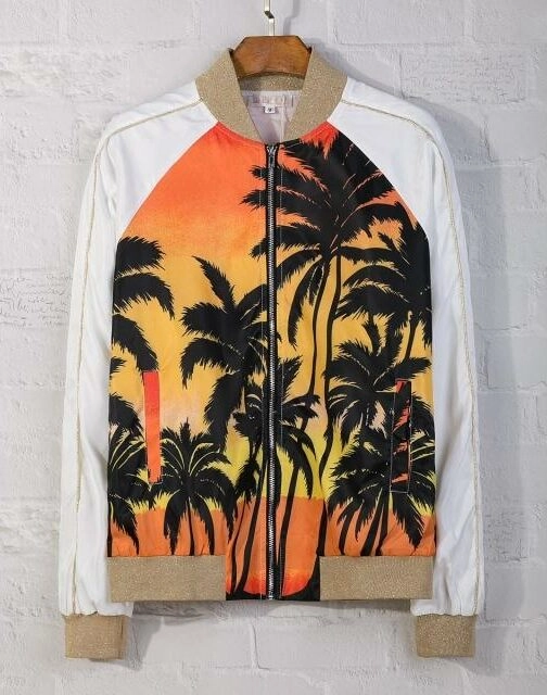 Orange Summer Sunset Jacket | Jimin - BTS - Fashion Chingu