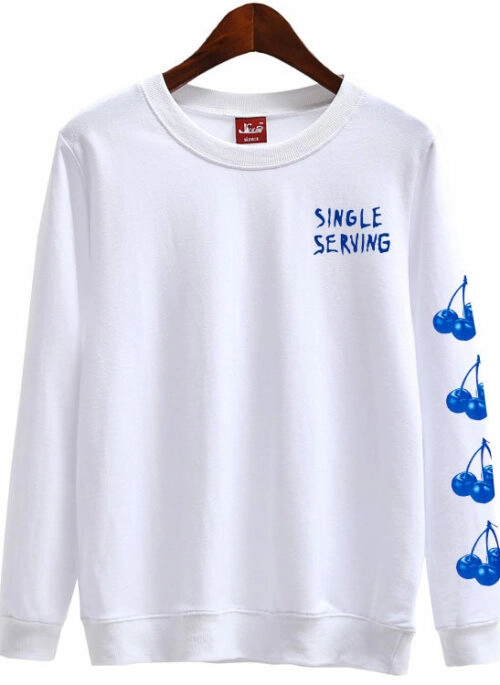 White Single Serving Sweatshirt | Wendy – Red Velvet