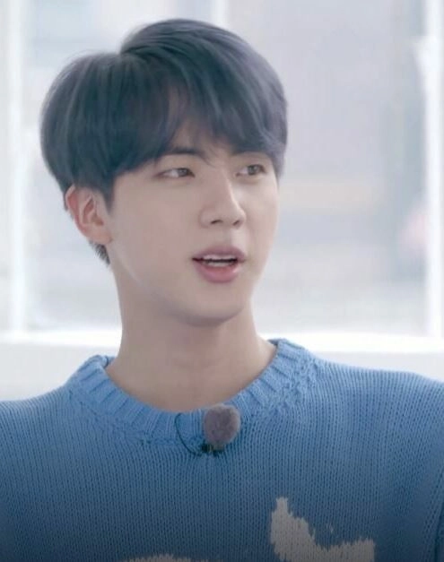 Blue Whale Sweater | Jin - BTS - Fashion Chingu