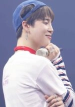 White Jimin Own Design Graffiti T-Shirt | Jimin - BTS