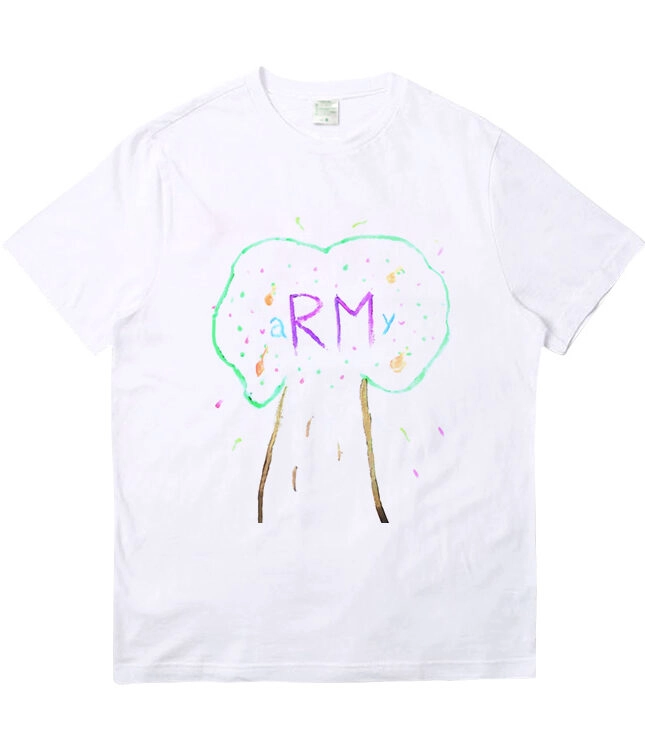 R M ホワイト オーバーサイズ Tシャツ 生理前だよTシャツ / ottonitsutaetai_designのオーバーサイズT
