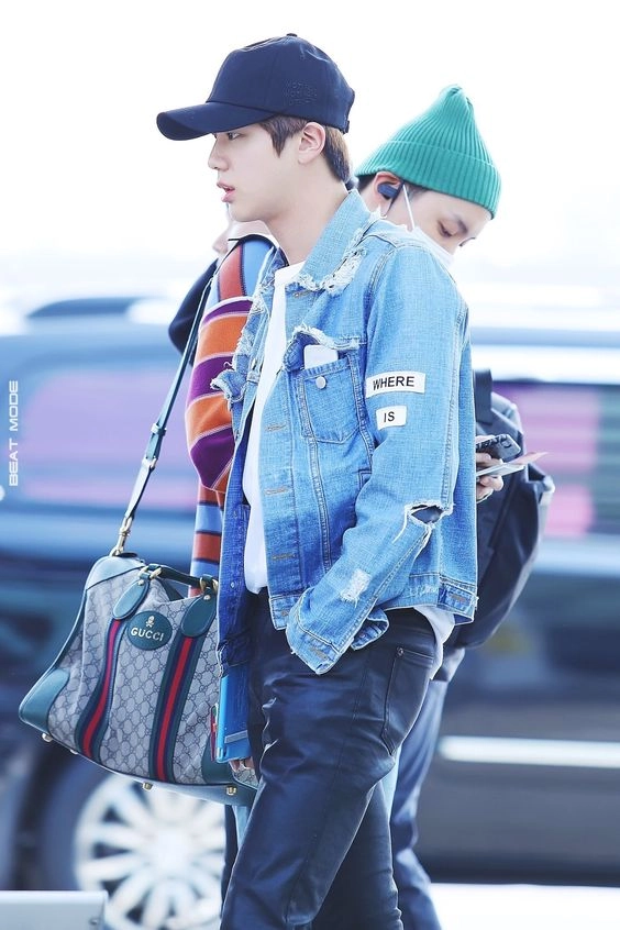 Blue “Where Is My Mind” Jeans Jacket | Jin - BTS - Fashion Chingu