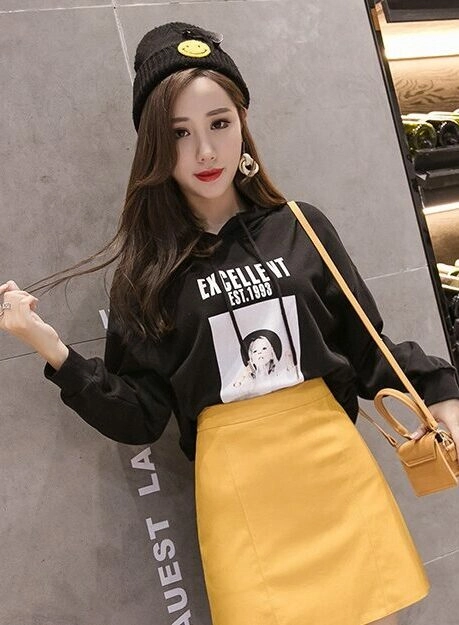 Yellow Leather Mini Skirt | Seulgi - Red Velvet - Fashion Chingu