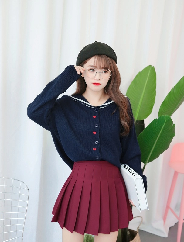 Red Pleated Mini Skirt | Joy - Red Velvet - Fashion Chingu