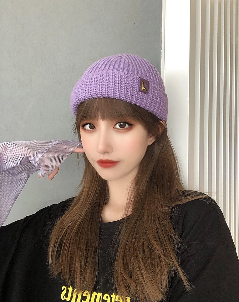 Lilac Short Beanie | Jennie - BlackPink - Fashion Chingu