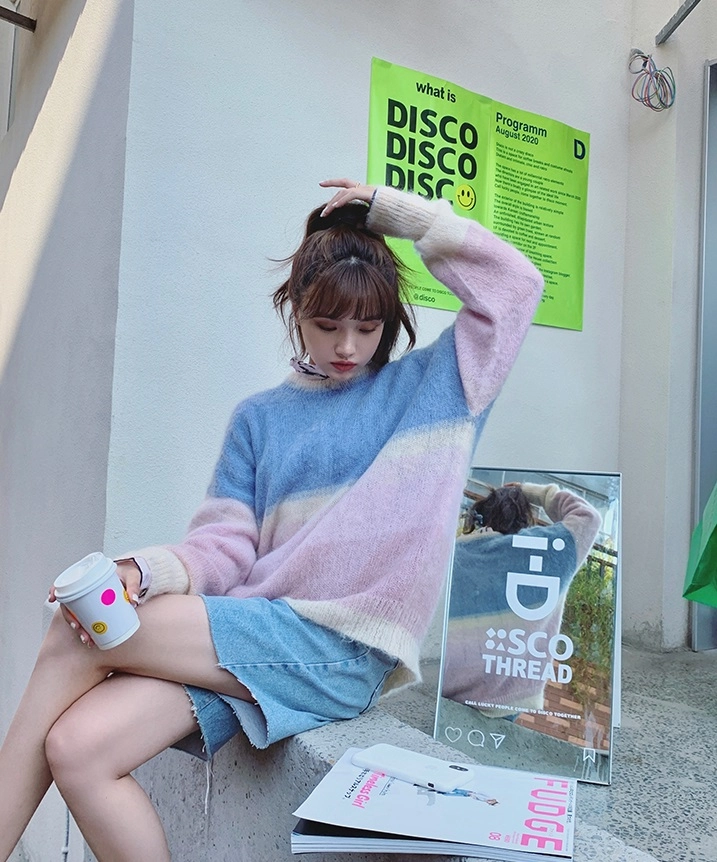 Pastel Cute Korean Outfits With Jeans Korean Pastel Sale Outfit