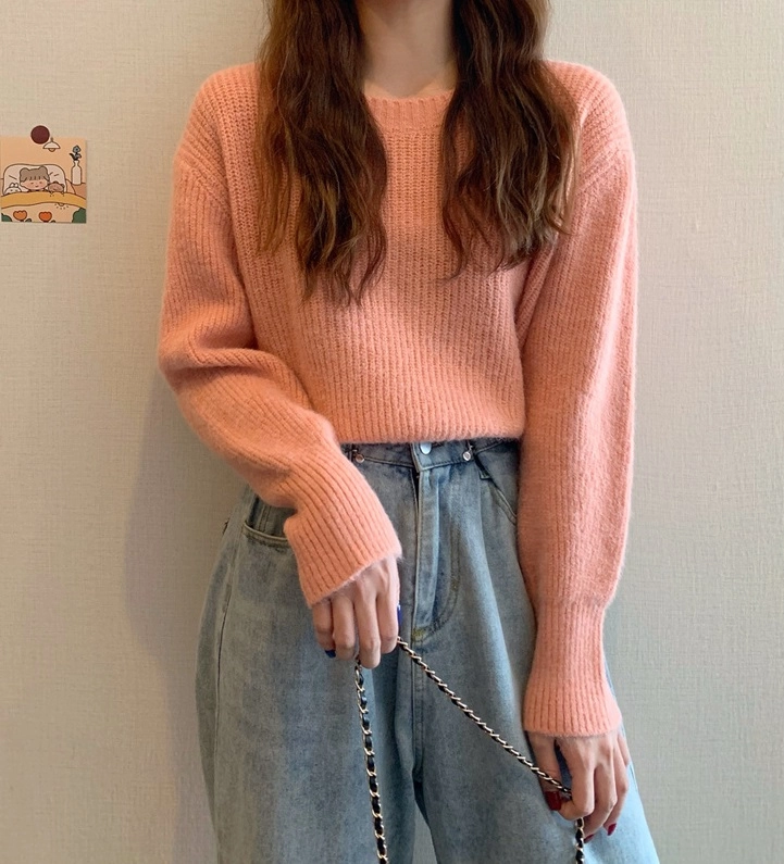 ニット/セーター juemi JEM UNV TYO Short Knit Zip-up Mock Neck Knit – JUEMI