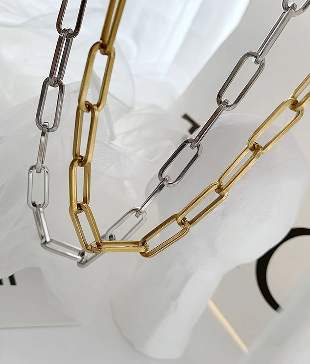 Gold Chain Necklace | Rose - BlackPink - Fashion Chingu