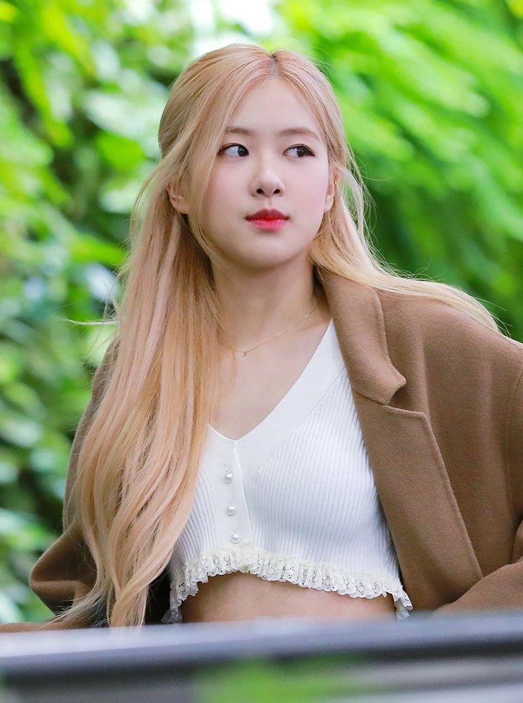 White V-Neck Lace Edge Top | Rose - BlackPink - Fashion Chingu