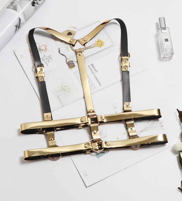 Black Double Strap Harness Belt | Suga - BTS - Fashion Chingu