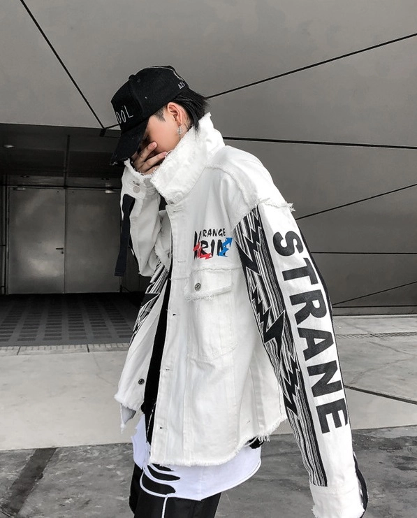 ジャケット・アウター dd denim ribbon jacket white dd denim ribbon jacket white