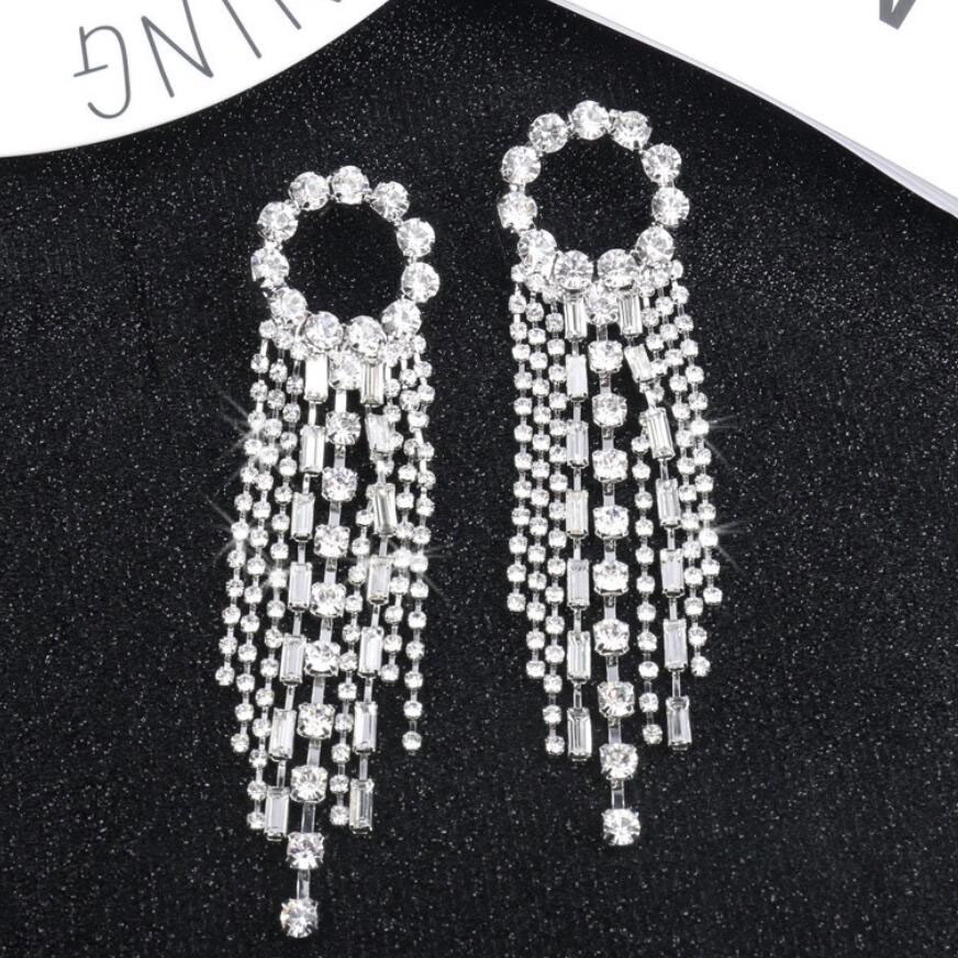 [Blackmuse] BLACKPINKジス着用☆crystalpearlmixeddrop earring Silver Round Crystal Dangling Earrings | Jisoo - BlackPink