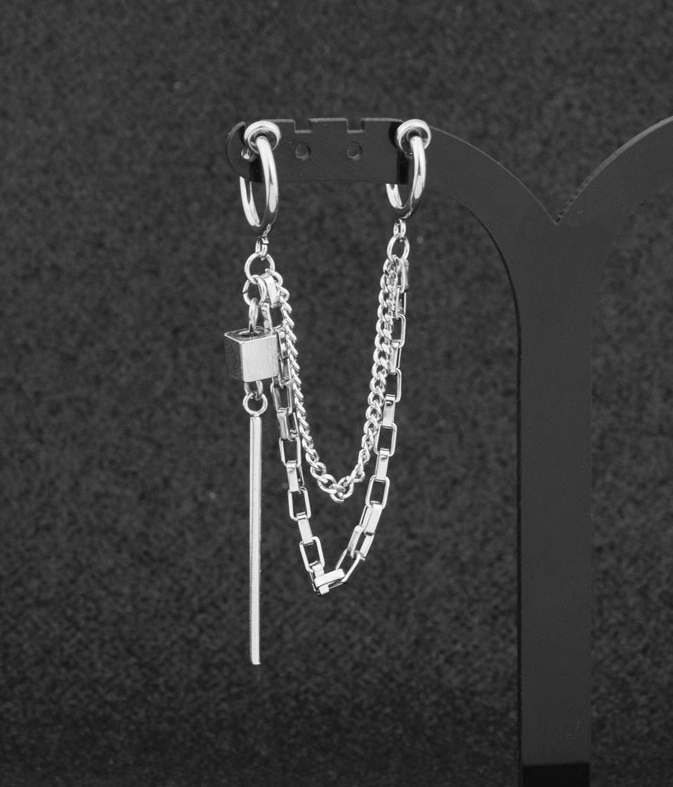 【just LoveR.】Yves Earrings▲BTS愛用 BTS ジミン愛用 ☆just LoveR.☆ Yves Earrings 男女兼用 大人気