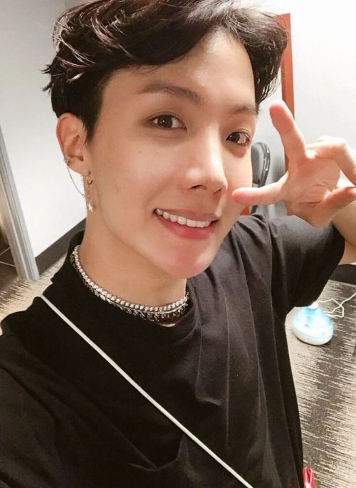 Silver Double Clip-On Chain Earring | J-Hope - BTS - Fashion
