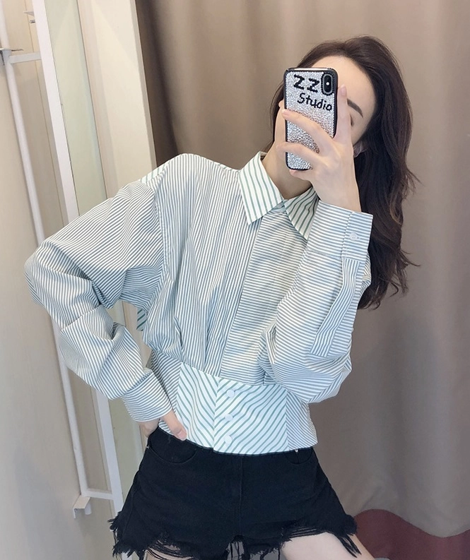 ☆fromis_9☆【THREE TO EIGHTY】☆CORSET LAYERED T-SHIR.T☆ Band t-shirt corset (jumped on the trend a couple of years