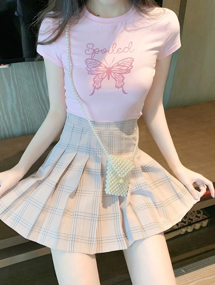 BLACKPINK JISOOジス AMORTAGE CROP TSHIRT jisoo_amortage_tshirt_main.jpg
