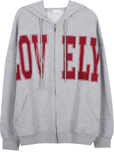 Beige Lonely Lovely Hoodie | Chenle - NCT - Fashion Chingu