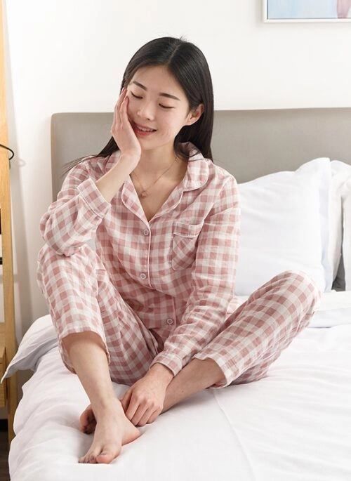 PAJAMA PARTYSEVENTEENCAFEカフェECエスクプスセブチ Y2K Victoria's Secret Flannel Purple Gum Drop Candy 'After