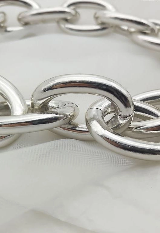 【HEYHORANG】Balan Silver Material Necklace_Silver〜韓国発 s-l1200.jpg