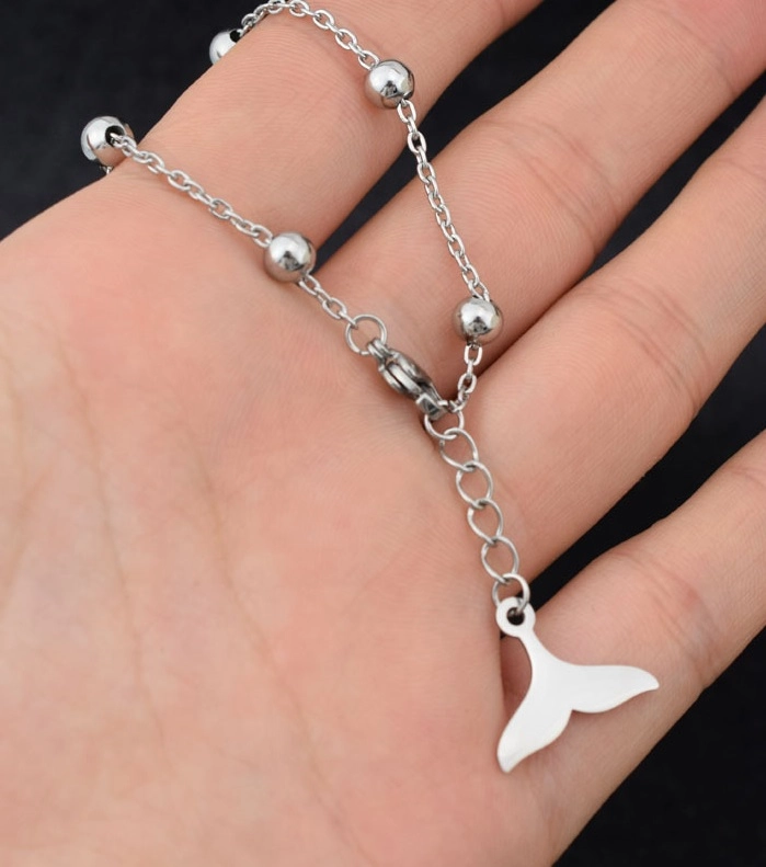 Silver Dolphin Tail Bracelet | Suga - BTS - Fashion Chingu