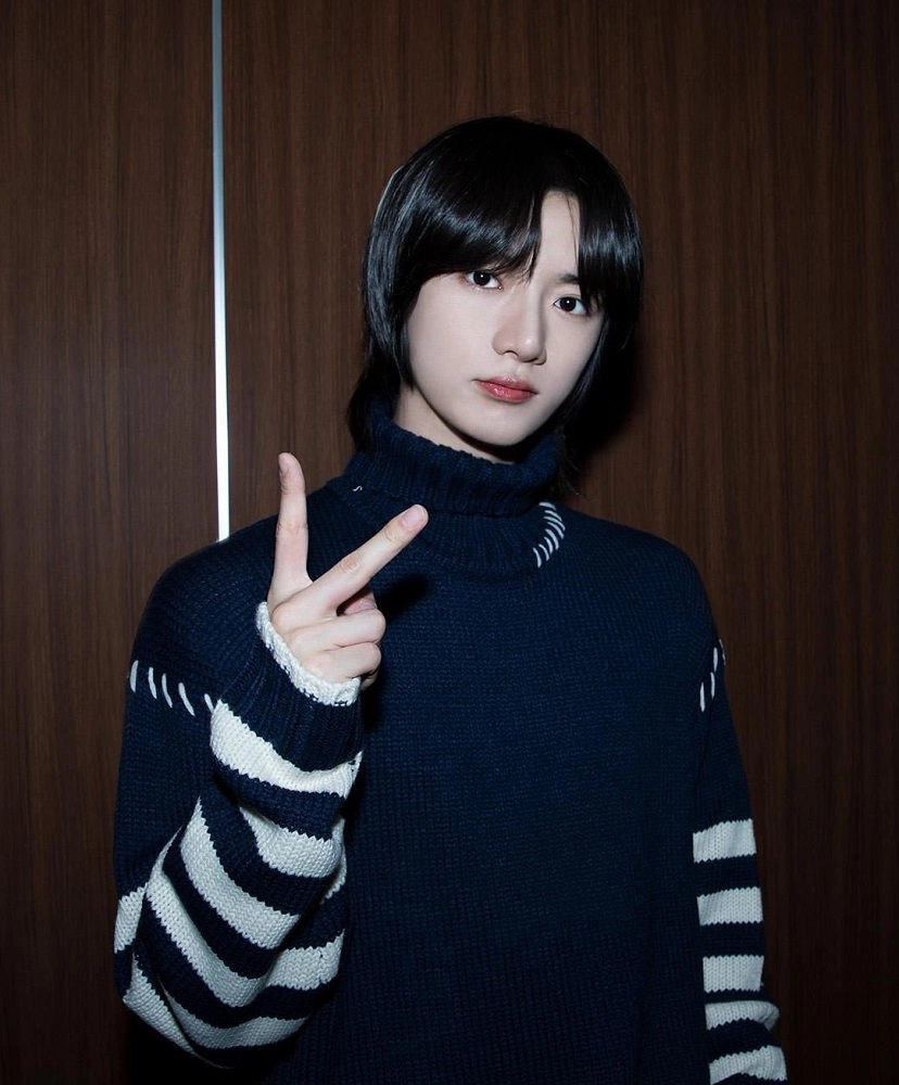 K-POP・アジア BEOMGYU BLACK BRECELET TOMORROW X TOGETHER | [BEOMGYU] BRACELET (black)