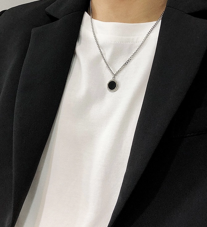 ★BTS着用ブランド★NONENON★PIXEL CIRCLE RNG SILVER925 ZEROBASEONE ZB1 2023 CONCERT IN SEOUL POP-UP STORE NECKLACE+