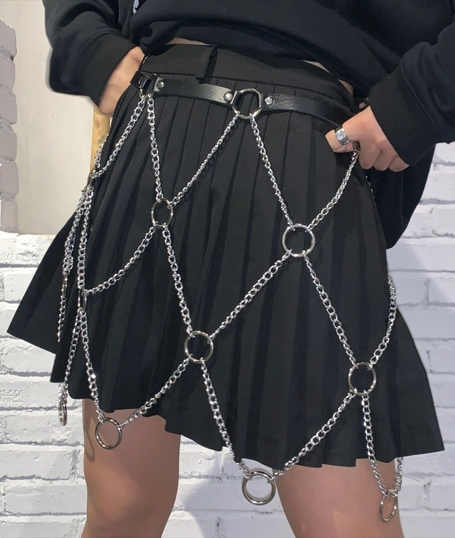 ELIN / H/BONE WRAP WITH BELT SKIRT エリン FAUX WRAP SKIRT WITH BUCLKE BELT – Ellen Tracy