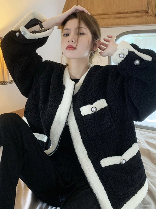 Black Three Pocket Wool Jacket | The8 - Seventeen - Fashion