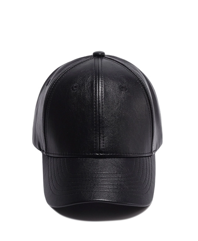 Black Leather Cap | Taeyeon - Girls Generation - Fashion Chingu