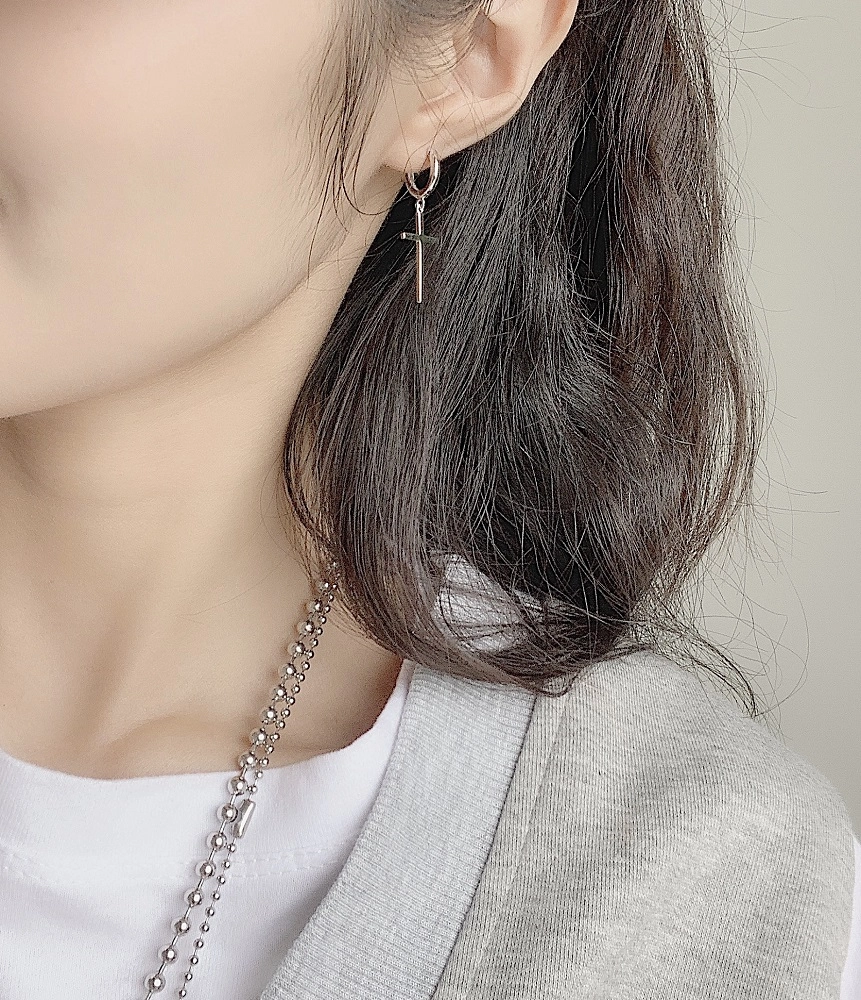 [HAESOOL] 少女時代サニー着用☆925 Silver☆YUE4046 Earrings HAESOOL] 少女時代サニー着用☆925 Silver☆YUE4046 Earrings