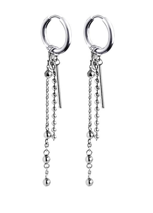 Silver ChimChim “IDOL” Earrings | Jimin – BTS - Fashion Chingu