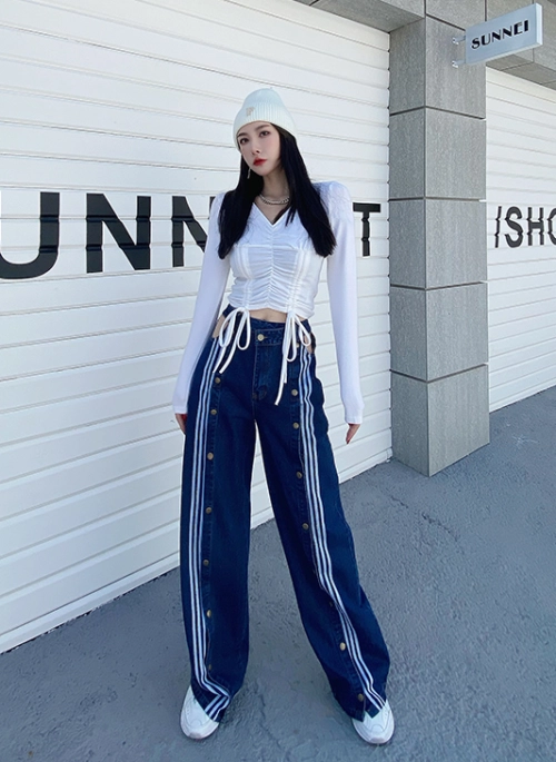 Black Full Front Zipper Pants | Jurin - XG - Fashion Chingu