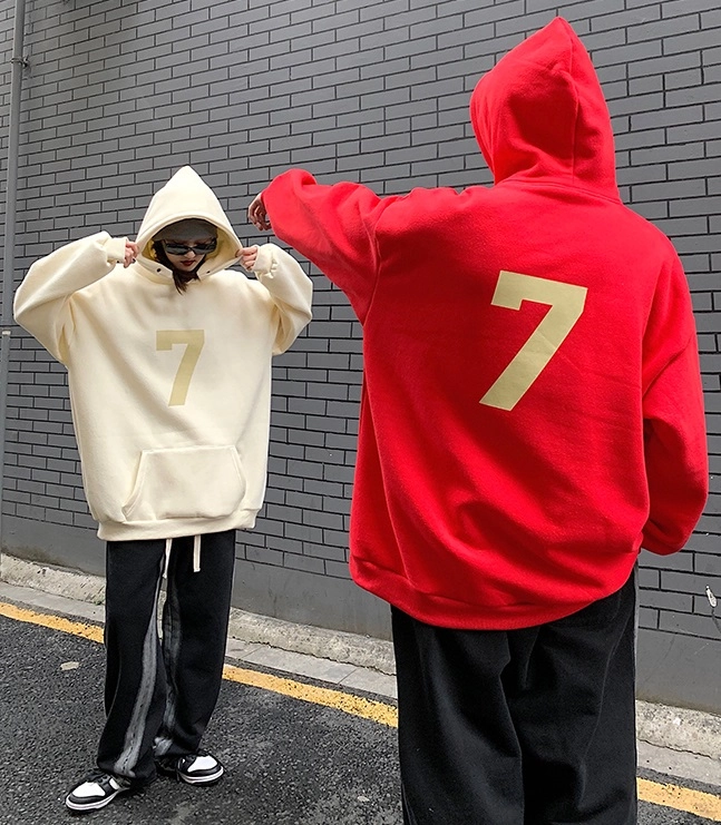 Red 7 Hoodie | RM - BTS - Fashion Chingu